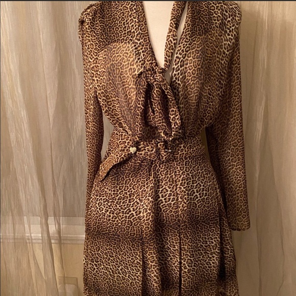 Zara Animal Print Dress - Picture 4 of 4